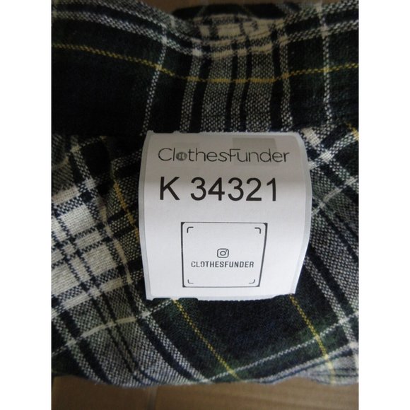 VINTAGE Classic of Boston Skirt 11 Tartan Plaid School Girl Midi 80s - Picture 10 of 10